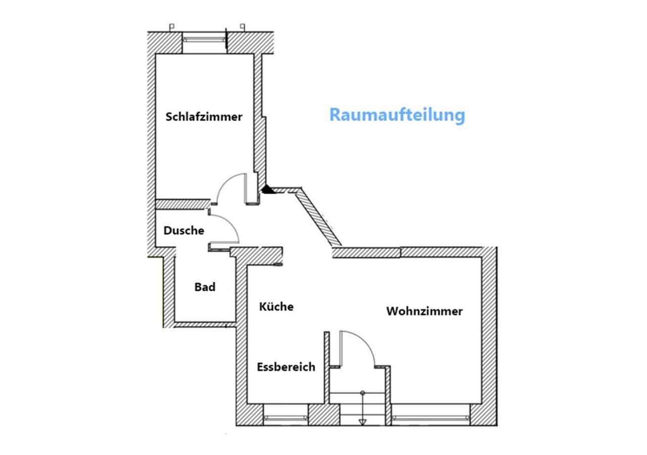 Appartement Stylisches 2-zimmer Ambient In Alsternaehe Mit Kingsize-bett & Schlafsofa